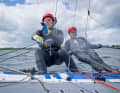 Paul Kohlhoff und Alica Stuhlemmer im Nacra 17