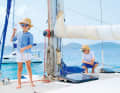 Caution: Five to ten times the UV radiation reaches the retina of children and people up to around 30 years of age.