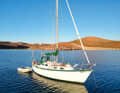 The Vancouver 27 is a small but seaworthy yacht. Luke Hartley bought her cheaply
