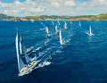 Start in Antigua: In mid-January, 22 Oyster yachts between 50 and 90 feet in length set off on their 16-month joint voyage around the world