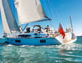 The Red Ensign flies at the stern of most British yachts, sometimes with additional decorations. We take a look at the rules and traditions of yacht flags