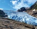 Dream destination: Sailors can visit the Svartisen glacier in the Holandsfjord