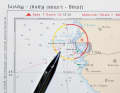 Some sports boat chart sets already contain waypoint recommendations for popular routes. The position can be taken from the code number in the booklet accompanying the chart set