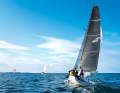 On the way to the first and only real course mark, "Tormund" completely rolled up the regatta field from behind