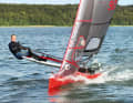 Fast sports equipment for young and old: the helmsman sits in the IC up to two metres away from the centre of the hull without much acrobatics