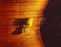 The sonar image, taken on 9 June 2024, shows the wreck of the "Quest"