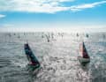 25e Mini-Transat : le parcours part tous les deux ans de la Vendée pour rejoindre les Caraïbes en deux étapes, la première étant considérée comme la plus difficile.
