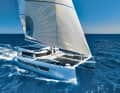 Windelo 50: The sporty and very innovative catamaran comes from the south of France and has a strong focus on ecological construction and sustainable operation on the water. Length 15.25 m; width 7.92 m; weight 11.2 tonnes; from 1,243,550 euros. YACHT test: no test