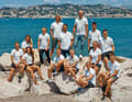Die deutsche Segel-Olympiamannschaft