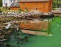 Les maisons en bois du Eidfjord sont restaurées avec amour.