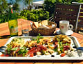 Not all konobas are open in the pre-season, unlike the "Fešta" restaurant