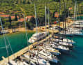 Jetty of the "Fešta" tavern in the north of the island of Žut