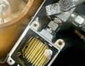 The filter element can be easily removed upwards after removing the cover