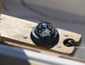 The sword goes 1.5 metres deep and has no ballast - this is provided by a 400-litre water tank