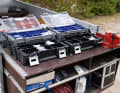 The owner always has plenty of spare parts and tools with him