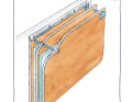 Plug-in bulkhead fastening