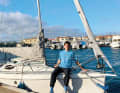 Skipper und Boot: Luca Jehle und seine Etap 21i „Parsec“