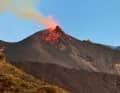 Impressive: an eruption of Stromboli. Jehle had also visited the Aeolian Islands