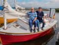 Günther Hallitschke and Harald Schwarzlose, former editor-in-chief of YACHT, on "Pixel"