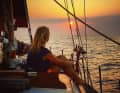 Van der Veeken has thousands of nautical miles in her wake. She knows about the plight of the oceans from her own experience