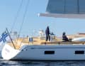 Thanks to the steps in the stern, the hull length is just under 24 metres