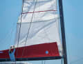 The bag can be difficult to reach. Danger of falling! Important: always close the sliding hatch!