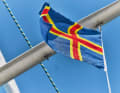 Ålands Flagge