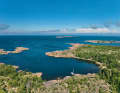 Una baia per ogni barca: la costa dell'arcipelago a nord dell'isola principale di Fasta Åland offre anche molti ormeggi pittoreschi.