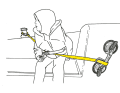 Child seat life hack 4: Vacuuming instead of drilling