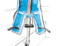 Child seat life hack 3: Mobile seat for the kids