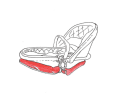 Child seat lifehack 1: Two lifejackets become a lifejacket for the smallest sailor on board