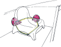Child seat life hack 2: child's play