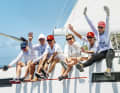 Der Umgang der Crews miteinander ist offen und herzlich,