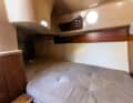 The aft cabin offers two single, comfortable berths just under two metres long