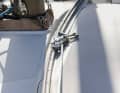The rail is problematic. On the test ship, water penetrated there and damaged the laminate