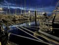 22e place : ambiance du soir dans le port Ingo Bartels, Schwarzenbach an der Saale Photo prise avec l'iPhone par-dessus le bastingage à Heiligenhafen, son port d'attache. C'est vraiment étonnant ce que les smartphones peuvent faire entre-temps.