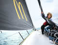 No challenge seems too great for the petite Frenchwoman. She also goes her own way when it comes to choosing sponsors