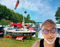"Hedwig" and owner Peter Marquardt.