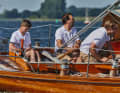 The charter market also offers customised owner's yachts such as this classic made of wood.