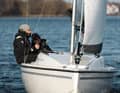 The calm sailing characteristics of the Milan 22 convey a good feeling of safety.