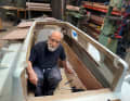 After the refit, "Bris Erlix" is stuffed with sardines and muesli.