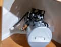 ... flange screw connection. Once the two screws of the underwater unit have been tightened, fit the motor. Ensure that the coupling engages.