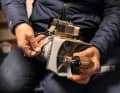 To install the drive, it is dismantled. The motor must first be separated from the flange and then from the underwater part.