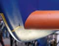 If the bevel fits so well, you have actually already invested too much work. A coarser cut is also sufficient to transfer the ellipse to the fuselage.
