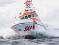 The "Nis Randers" is the latest 28-metre rescue cruiser from the German Maritime Search and Rescue Service (DGzRS)