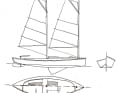 Plans of the replica "Egret".