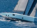 Powerful: typical for Wally, "Galma" can also be operated by one person. The 50-metre mast from Hall Spars carries 648 square metres of laminate on the wind.