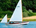 Kanuheck-Yawl „Wenda“.