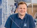 Morten Nickel: Der 32 Jahre alte Geschäftsführer der Segelwerkstatt Stade segelt eine Grand Soleil 40.