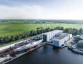 "Project Zero": The aluminium hull reached Vitters in Zwartsluis in the summer of 2023. Since then, technical refinements have been added on board, some of which the project team is only evaluating during construction.